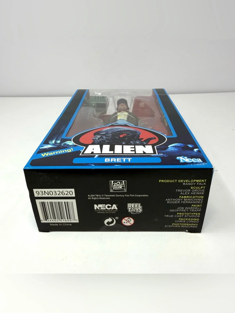 Samuel Brett Alien 40th Anniversary Action Figure NECA Harry Dean Stanton NEW